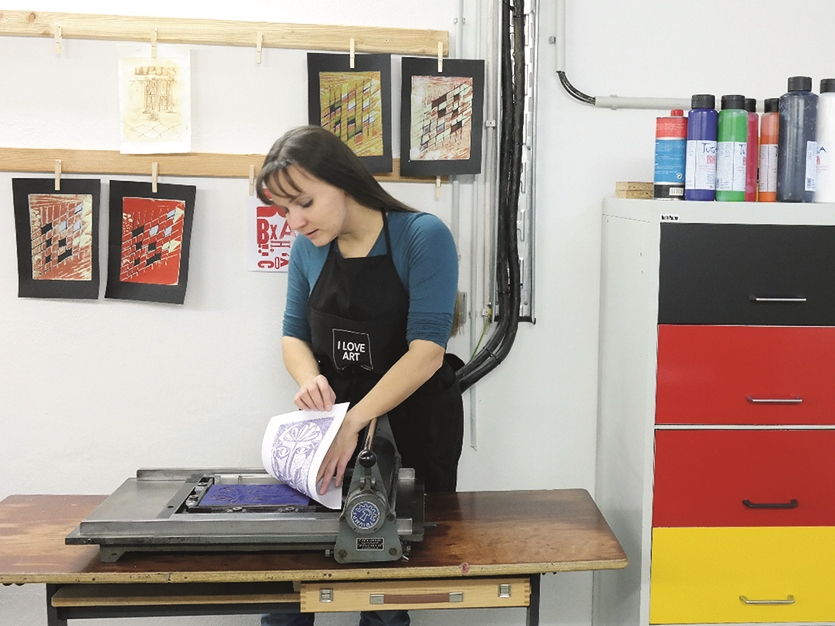 Offene Druckwerkstatt- Probieren Sie es selbst aus.