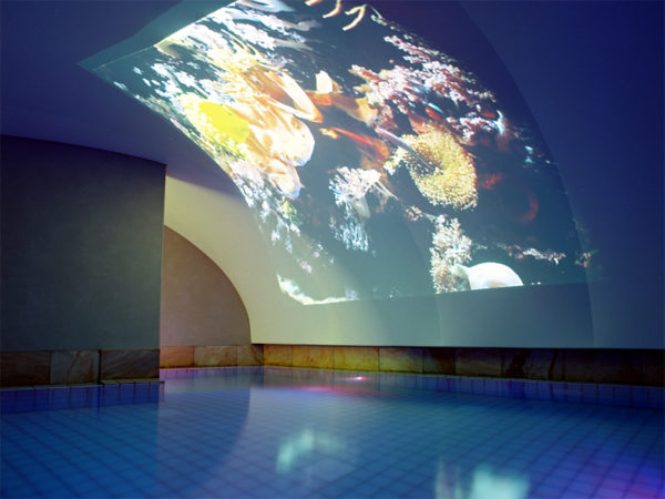Light-&-Sound-Becken, Therme Bad Steben, Therme, Bad Steben, Pavillon des Hörens