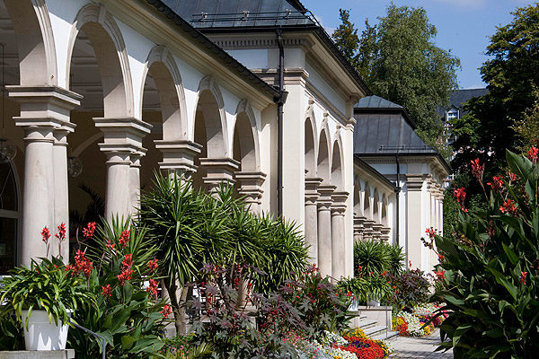 Wandelhalle, Kurpark, Bad Steben