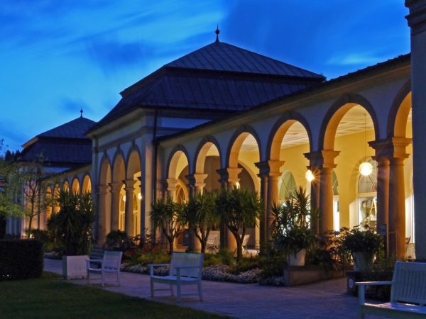 Wandelhalle, Kurpark, Bad Steben