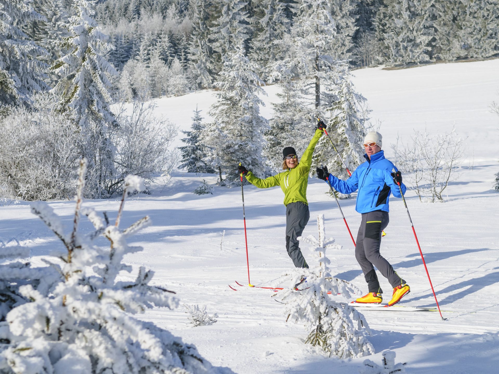 Langlaufen rund um Bad Steben