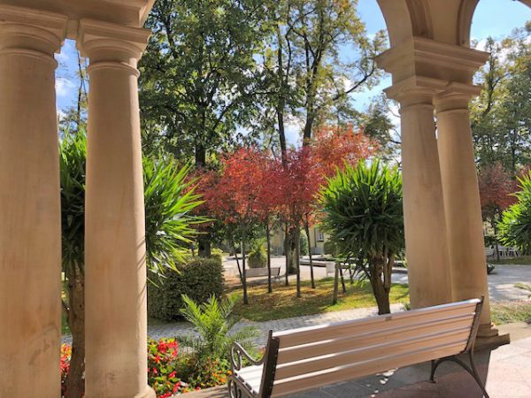 Kurpark Bad Steben im Herbst
