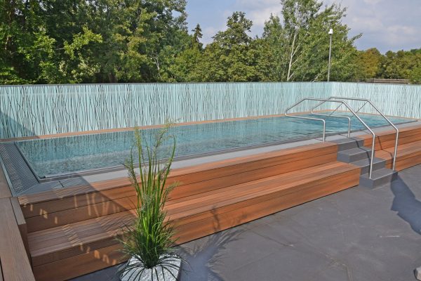Sky-Pool, Therme Bad Steben, Saunaland, Sauna, Außenbereich