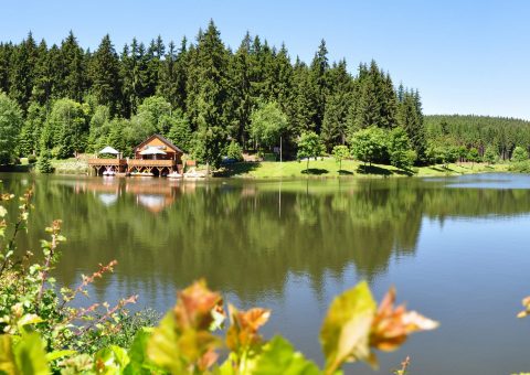 Ölschnitzsee im Frankenwald