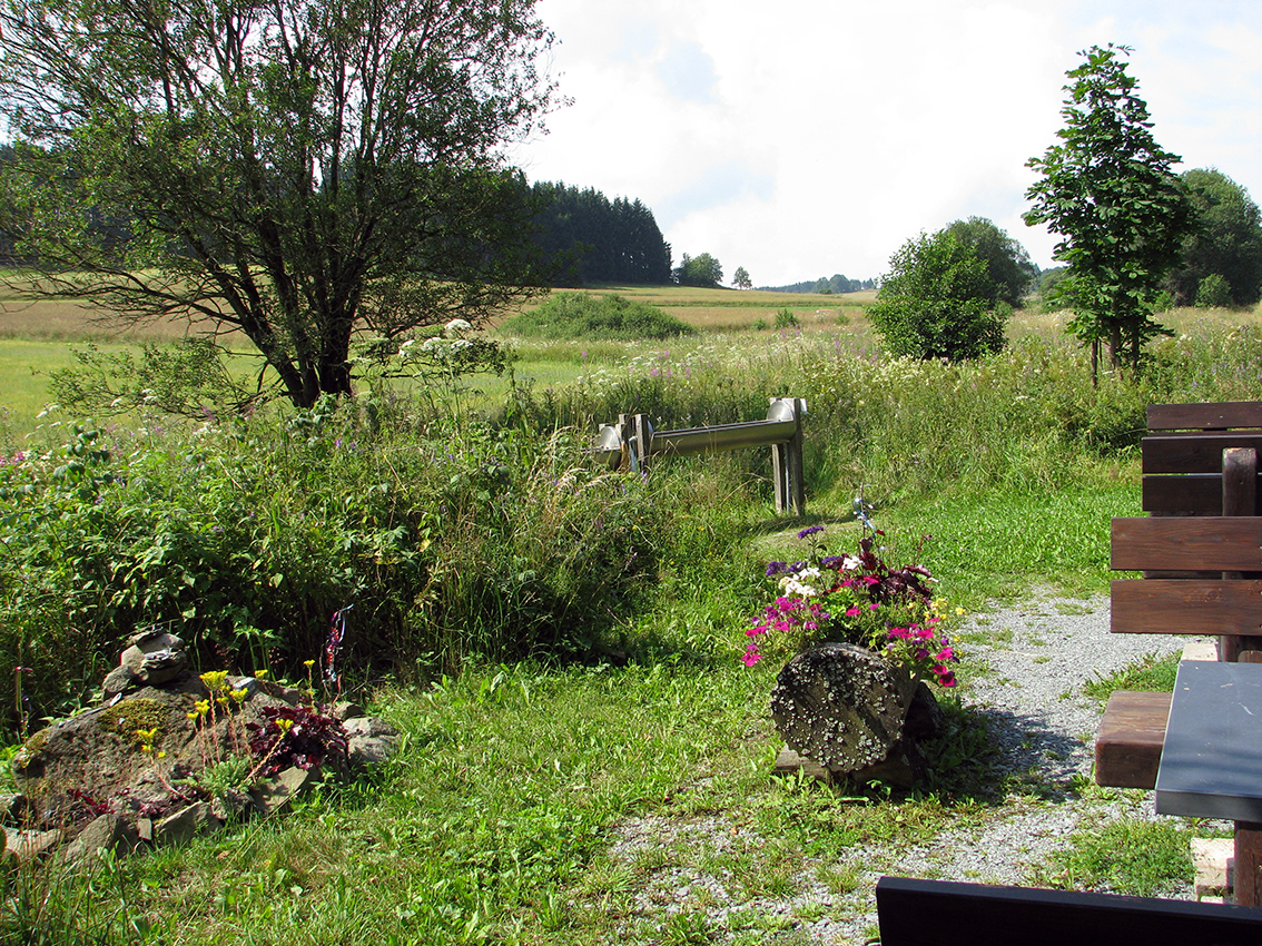 Kneippbecken im Seifengrund Bad Steben 