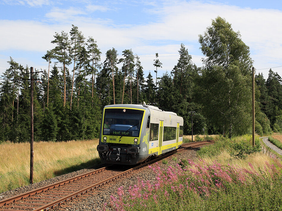 Agils Bahn von Hof nach Bad Steben