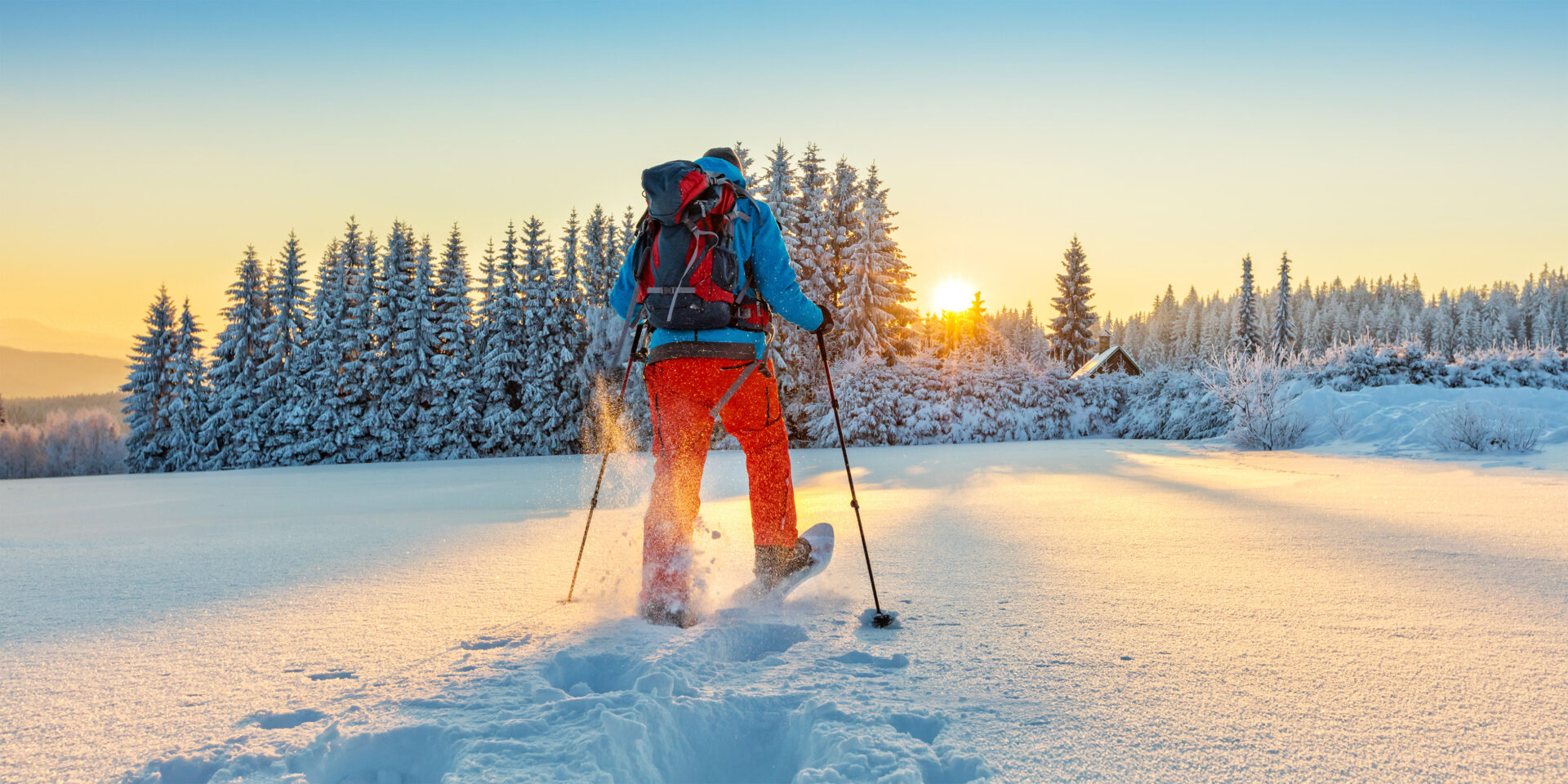 Schneeschuh-Wanderungen von Bad Steben aus im Frankenwald