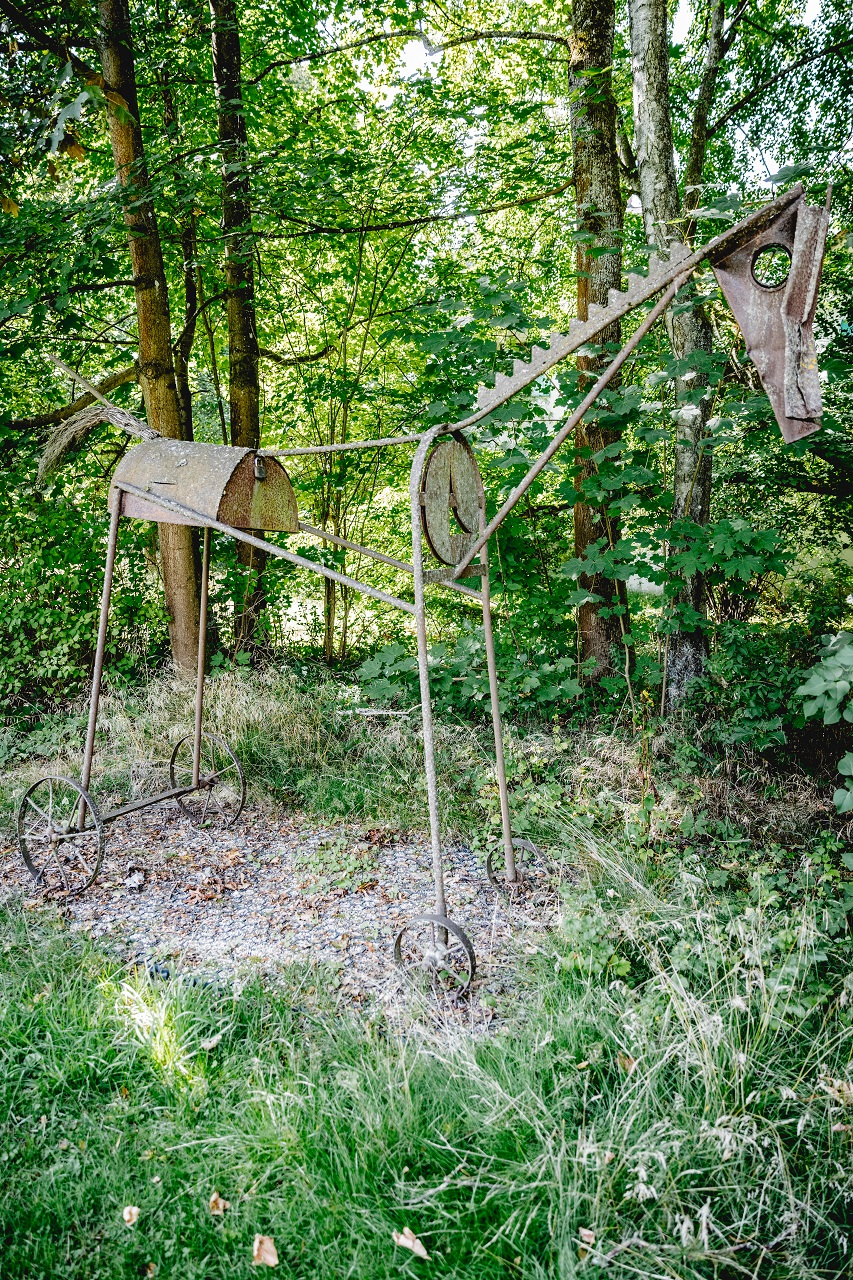 Trojanisches Pferd- Skulpturenpfad Bad Steben, Sehenswürdigkeit