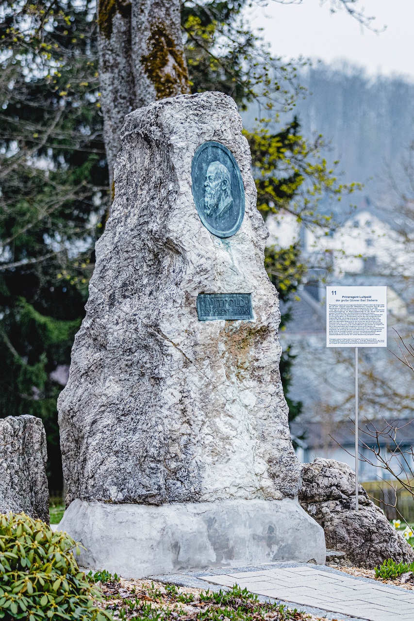 Der große Gönner Bad Stebens- Skulpturenpfad Bad Steben, Sehenswürdigkeit