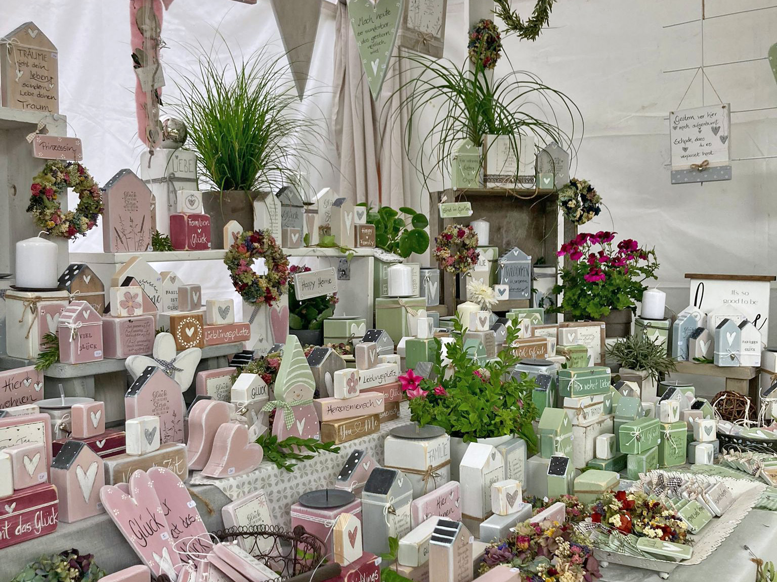 Kunst- und Handwerkermarkt Kurparkfest Bad Steben