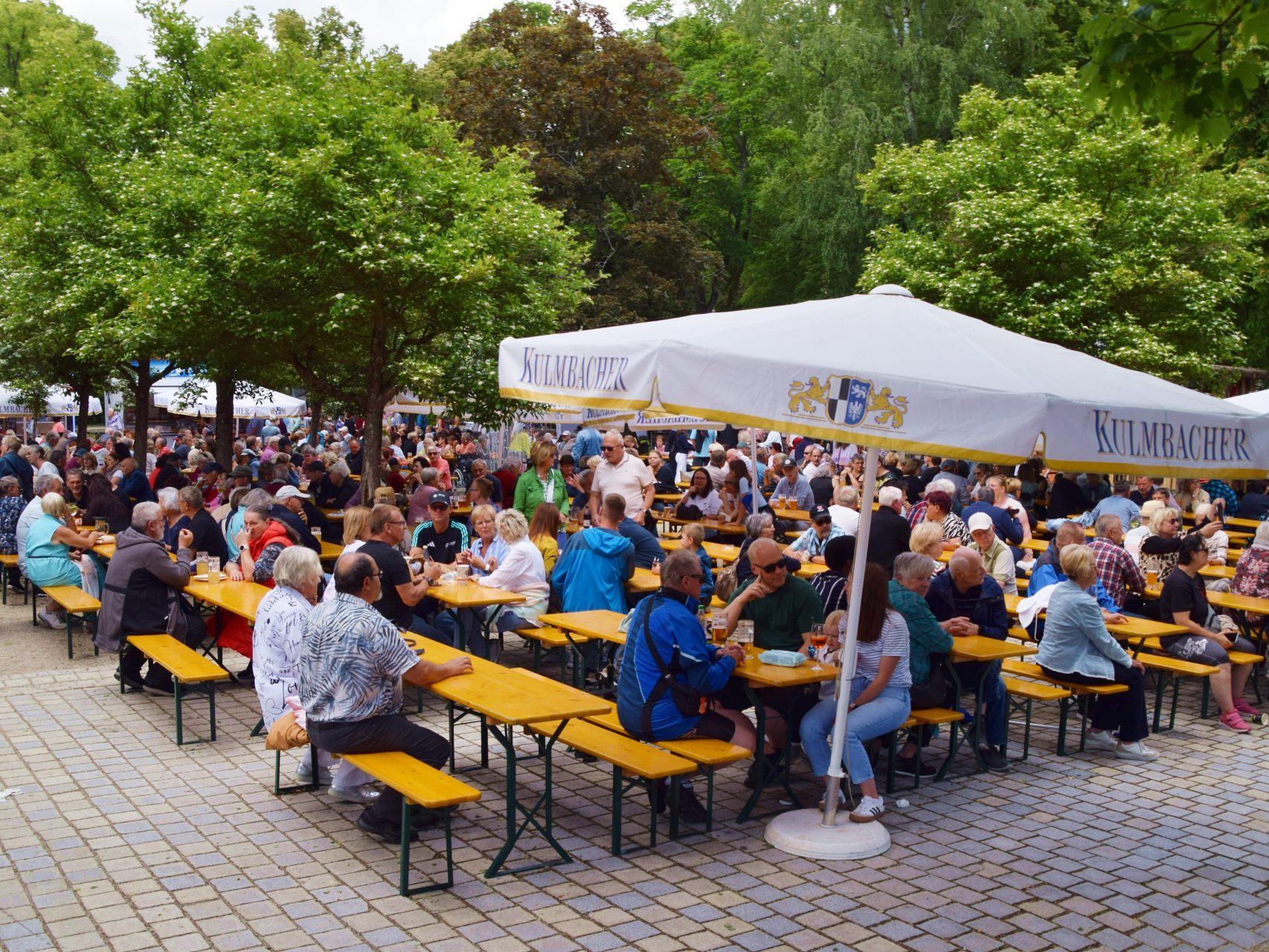 Biergarten Kurparkfest Bad Steben