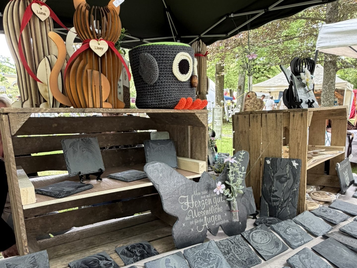 Kunst- & Handwerkermarkt Kurparkfest Bad Steben